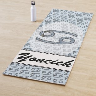 Tapis De Yoga Symbole du cancer Zodiaque Élément par Kenneth Yon