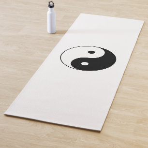 Tapis De Yoga Symbole Yin et Yang (Taijitu taoïste)
