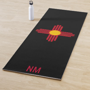 Tapis De Yoga symbole Zia du Nouveau-Mexique