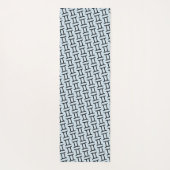 Tapis De Yoga Symbole Zodiaque Gemini Élément par Kenneth Yoncic (Dos)