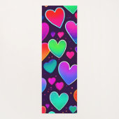 Tapis De Yoga Symphonie Neon Heart (Dos)