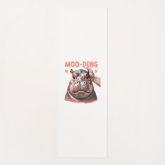 Tapis De Yoga T-shirt mignon Moo Deng
