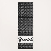 Tapis De Yoga Tableau des nombres décimaux L-S par Kenneth Yonci (Devant)