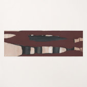 Tapis De Yoga Tablette de chocolat fondue (Devant (Horizontal))