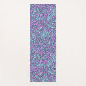 Tapis De Yoga Tache colorée psychédélique (Devant)