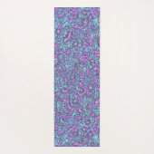 Tapis De Yoga Tache colorée psychédélique (Dos)