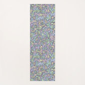 Tapis De Yoga Tache colorée psychédélique (Devant)