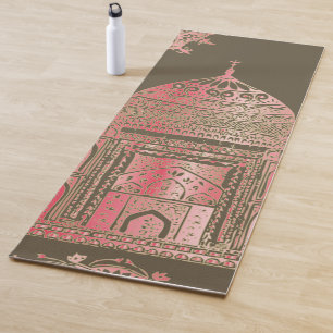 Tapis De Yoga Taj Mahal - Style bohémien oriental