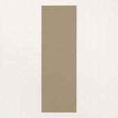 Tapis De Yoga Tan monochrome moderne (Dos)