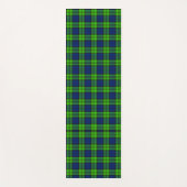 Tapis De Yoga Tartan plaqué Blackwatch (Devant)