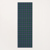 Tapis De Yoga Tartan Yoga Mat avec votre ou vos initiales ou vot (Dos)