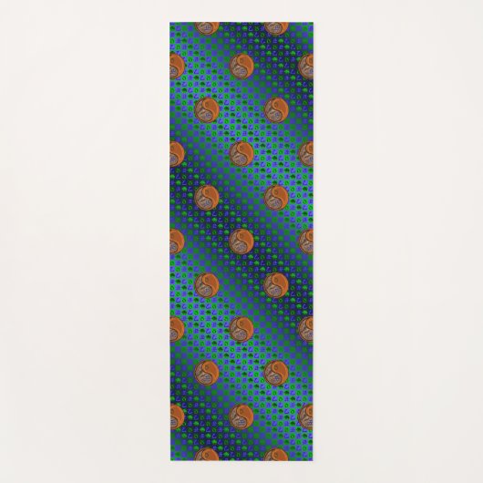 Tapis De Yoga Taurus et boisé (Devant)