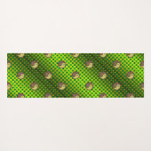 Tapis De Yoga Taurus et singe métallique (Dos (Horizontal))