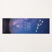 Tapis De Yoga Taurus | Personalized Zodiac Astrology Yoga Mat (Devant (Horizontal))