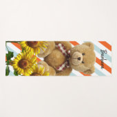 Tapis De Yoga Teddy Teddy Bear Yoga Mat (Devant (Horizontal))