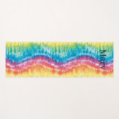 Tapis De Yoga Teinture à tarte colorée (Devant (Horizontal))