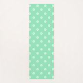 Tapis De Yoga Tendance Mint Green Fitness Moderne Élégant Modèle (Devant)