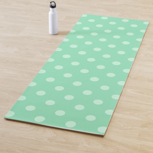 Tapis De Yoga Tendance Mint Green Fitness Moderne Élégant Modèle (En situation)