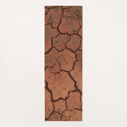 Tapis De Yoga terrain sec et fissuré (Devant)