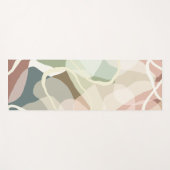 Tapis De Yoga Terre Abstraite (Devant (Horizontal))