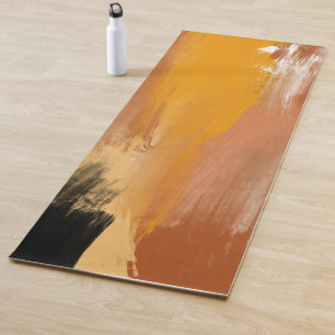 Tapis De Yoga Terre Abstraite