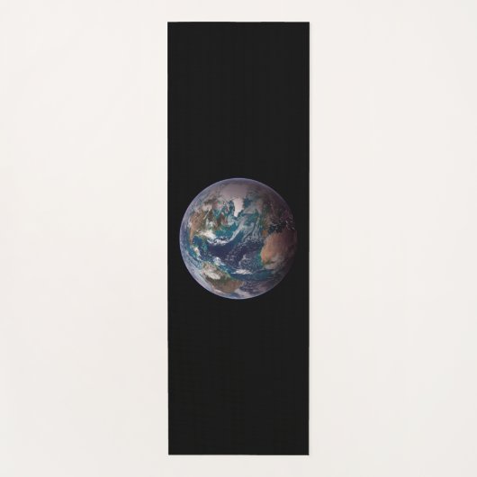 Tapis De Yoga Terre de marbre bleu (hémisphère occidental) (Devant)