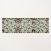 Tapis De Yoga Terre Pixel Forêt (Devant (Horizontal))