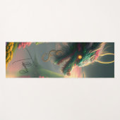 Tapis De Yoga Tête de dragon chinoise (Devant (Horizontal))