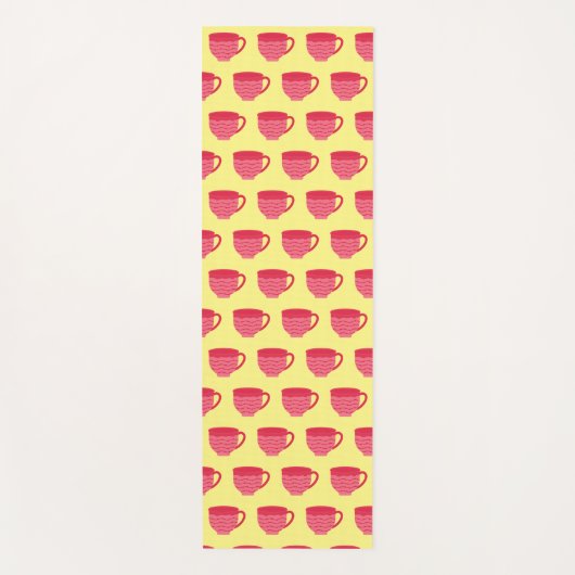 Tapis De Yoga Teups roses (Devant)