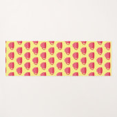 Tapis De Yoga Teups roses (Devant (Horizontal))