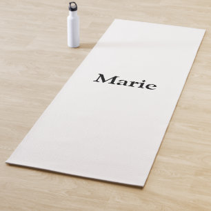 Tapis De Yoga texte personnalisé ajoutez votre nom personnalisé