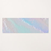 Tapis De Yoga Texture arc-en-ciel Abstraite (Devant (Horizontal))