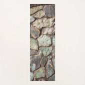 Tapis De Yoga texture murale en pierre (Devant)