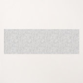 Tapis De Yoga Texture statique chic (Devant (Horizontal))