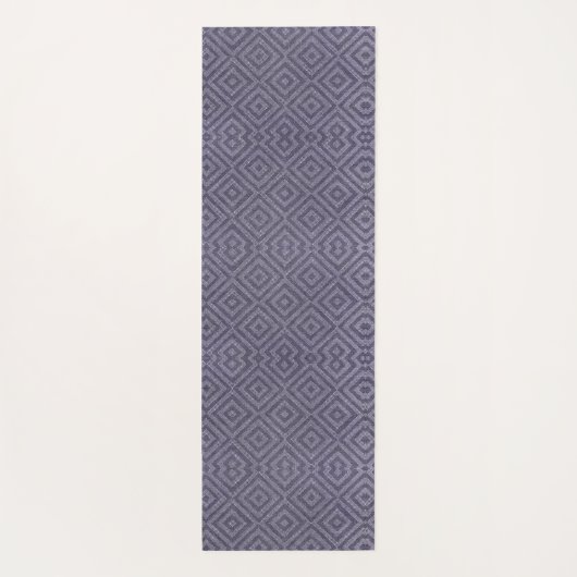 Tapis De Yoga The image shows two rectangular patterns  (Dos)