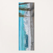 Tapis De Yoga Thème de plage personnalisé (Devant)