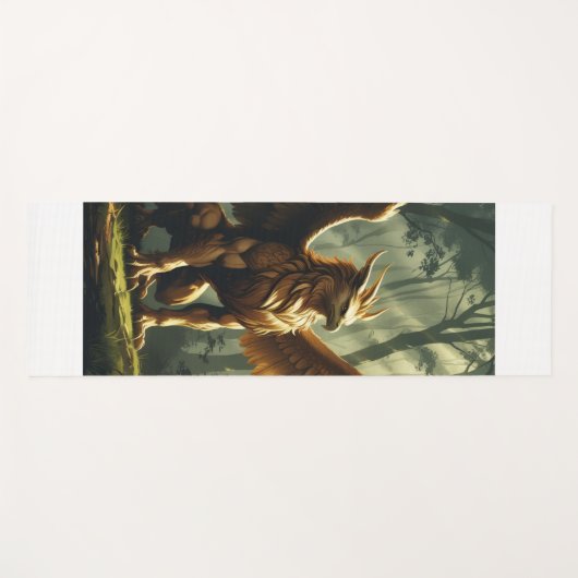 Tapis De Yoga Thème Griffin (Devant (Horizontal))