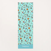 Tapis De Yoga Thème spatial personnalisé pour enfants (Devant)