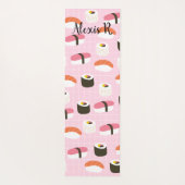 Tapis De Yoga Thon de yoga sushi personnalisé (Dos)
