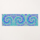 Tapis De Yoga Tie Dye Spiral (Devant (Horizontal))