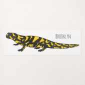 Tapis De Yoga Tigre salamandre (Dos (Horizontal))