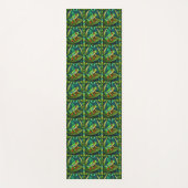 Tapis De Yoga Tile design featuring small, repeating patterns  (Devant)