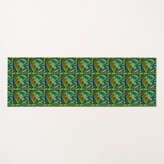 Tapis De Yoga Tile design featuring small, repeating patterns  (Devant (Horizontal))