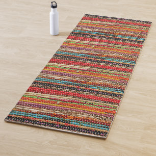 Tapis De Yoga Tissu tressé Tissu tissé naturel