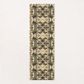 Tapis De Yoga Ton de Terre Abstrait (Devant)