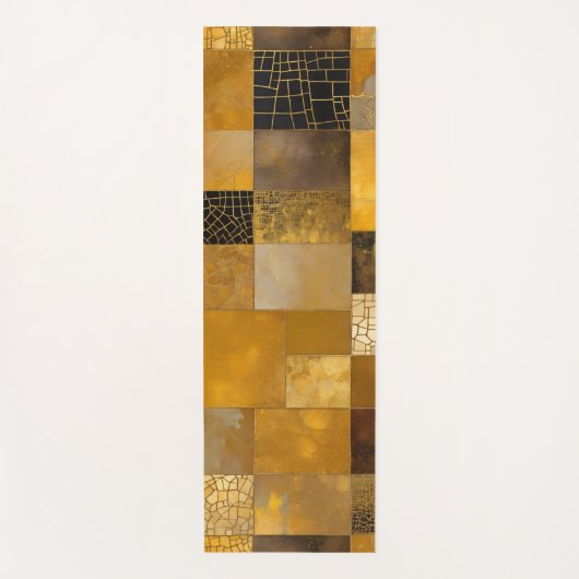 Tapis De Yoga Toné d'or (Devant)