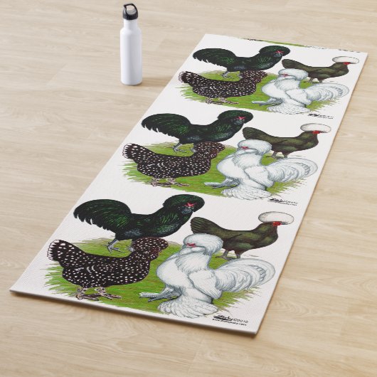 Tapis De Yoga Top Hat Chicken (En situation)