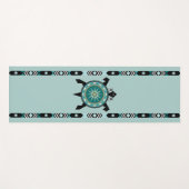 Tapis De Yoga Tortue autochtone (Devant (Horizontal))