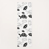 Tapis De Yoga Tortue noire (Devant)