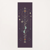 Tapis De Yoga Totem de lune (Devant)